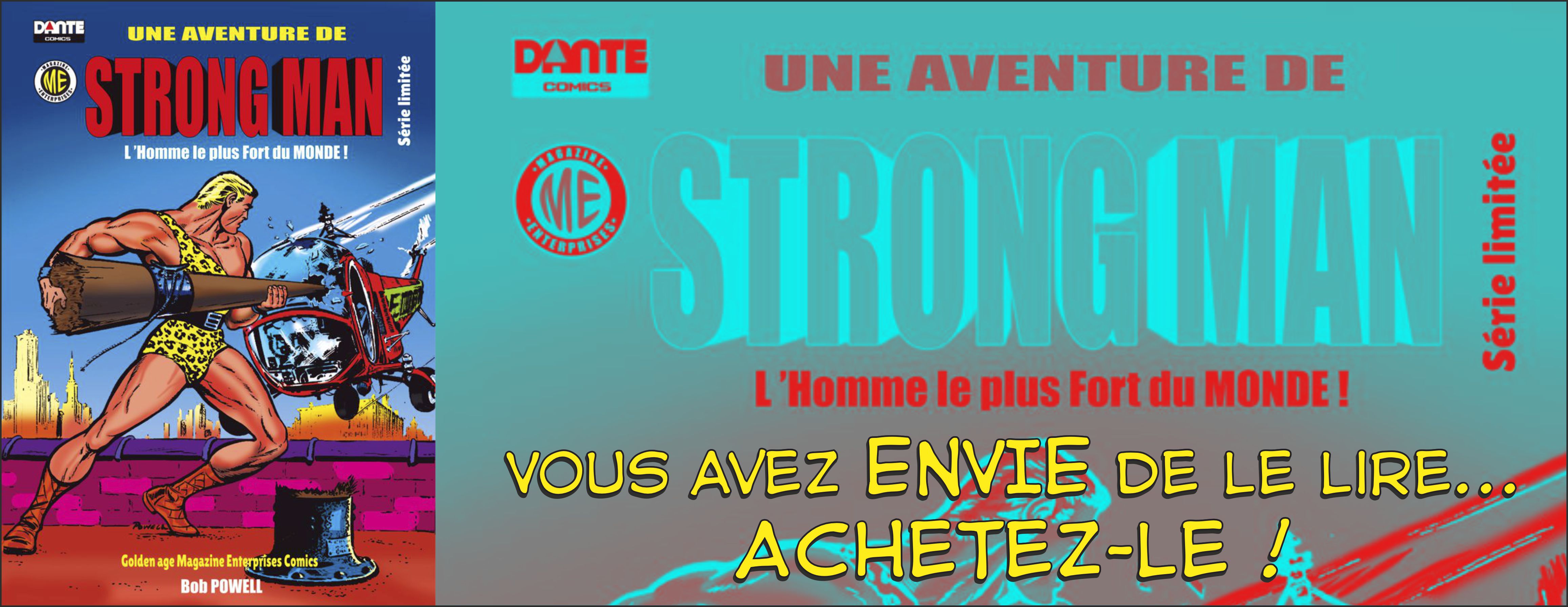 Annonce Strongman, série limitée