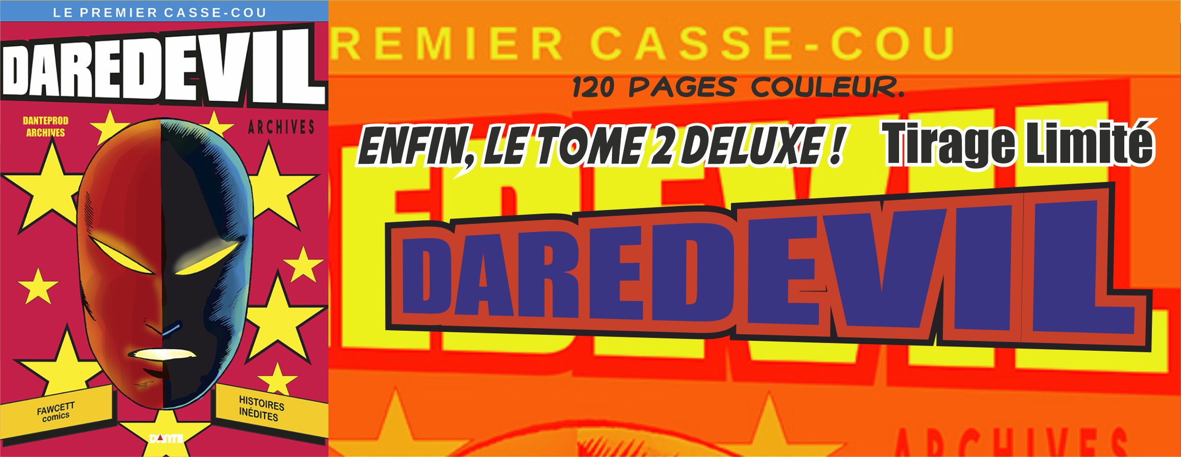 Annonce Daredevil tome 2 deluxe