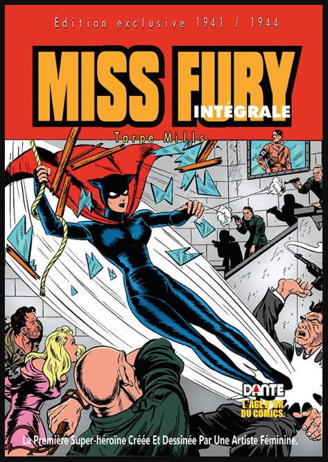 Couverture Miss Fury des Éditions Dante
