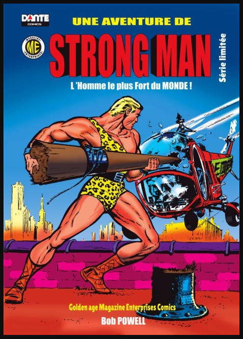 Couverture Strongman des Éditions Dante