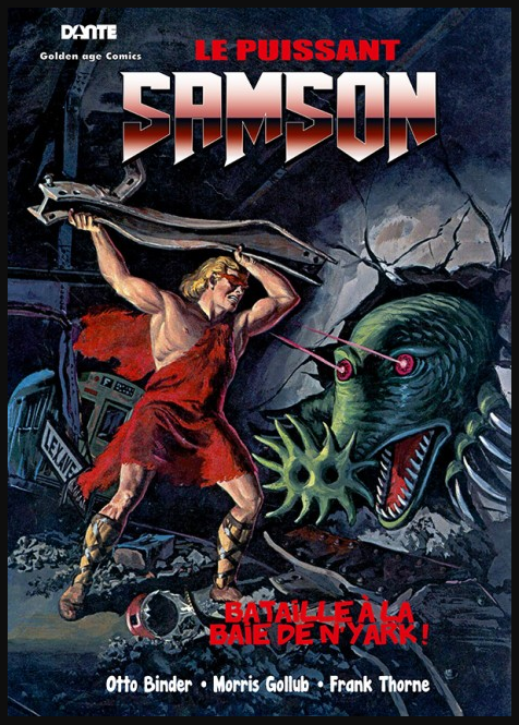 Couverture Le Puissant Samson des Éditions Dante